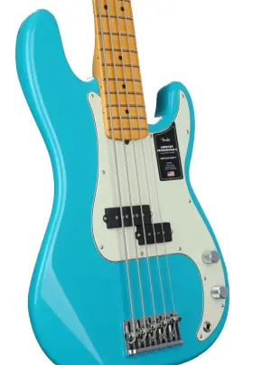 0193962719 Fender American Professional Ii Precision Bass V - Miami Blue With Maple
