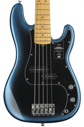 0193962761 Fender American Professional Ii Precision Bass V - Dark Night With Maple