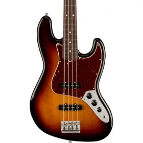0193970700 Fender American Professional Ii Jazz Bass - 3-color Sunburst Rosewood Fretboard