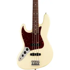 0193980705 Fender American Professional Ii Jazz Bass Rosewood Fb Left-handed Olympic White