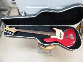 0194400000 Fender 1996 American Deluxe Jazz Bass First Version -crimson Burst With Ohsc