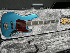 0197101708 Fender American Elite Jazz Bass V With Ebony Fretboard 2017 - Ocean Turquoise