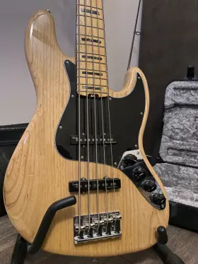 0197102721 Fender American Elite Jazz Bass 5 String And Hard Case Look At Pics 4 Specifics