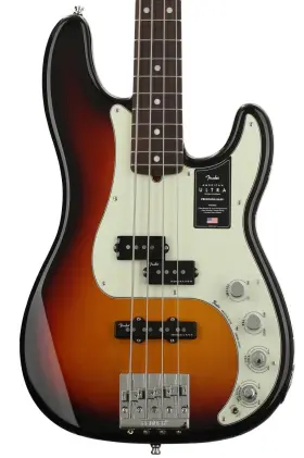 0199010712 Fender American Ultra Precision Bass - Ultraburst With Rosewood Fingerboard