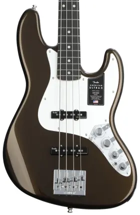 0199111790 Fender American Ultra Ii Jazz Bass - Texas Tea Ebony Fingerboard