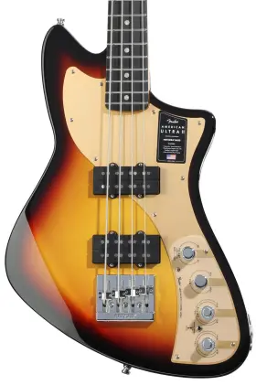 0199131712 Fender American Ultra Ii Meteora Bass - Ultraburst Ebony Fingerboard