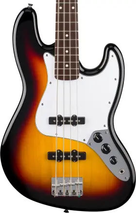 0266840500 Fender Standard Jazz Bass - 3-color Sunburst Laurel Fingerboard