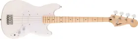 0373802580 Fender Squier Sonic Bronco Bass Electric Guitar - Arctic White
