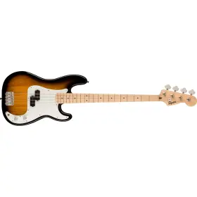 0373902503 Fender Mint Squier Sonic Precision Bass Maple Fingerb White Pickguard 2-color Sunburst