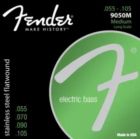 073-9050-406 Fender Subsonic 9050 Stainless Flatwound Bass Strings