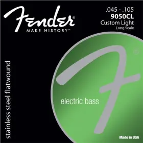 0739050404 Fender 9050 Subsonic Electric Bass Strings - .045-.100 Custom Light