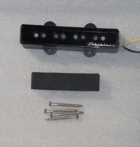 0992102000 Fender Vintage Noiseless Jazz Bass Single Coil Neck Pickup Usa W/hardware New