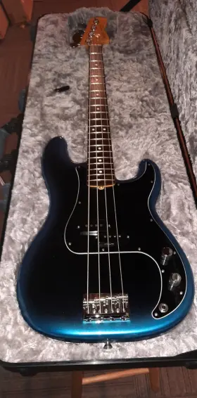 Fender 124459355985 American Proffesional Ii Precision Bass Rosewood - Dark Night With Case
