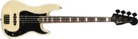 146510306 Fender Duff Mckagen Deluxe Precision Bass White Pearl Rosewood Fingerboard