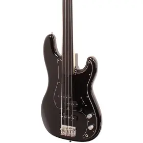 Fender 197881291105 Tony Franklin Fretless Precision Bass Guitar Black Rf