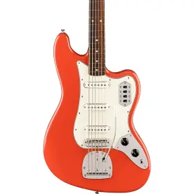 Ft60s Fender 197881298548 Vintera Ii Bass Vi 6-string Guitar Fiesta Red Rf