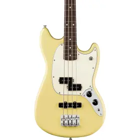 Fender 197881336646 Player Ii Mustang Bass Pj Rosewood Fb Hialeah Yellow Rf