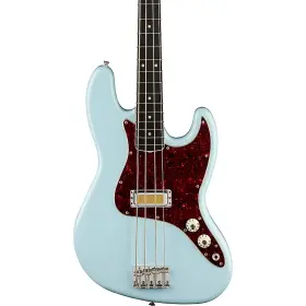 Fender 197881388751 Gold Foil Jazz Bass Guitar Sonic Blue Rf