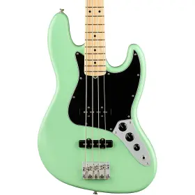 Fender 197881391539 American Performer Jazz Bass Maple Fb Satin Seafoam Green Rf