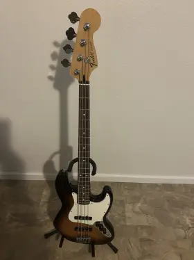 266840500 Fender Standard Jazz Bass 4-string Guitar Laurel Fb 3-color Sunburst
