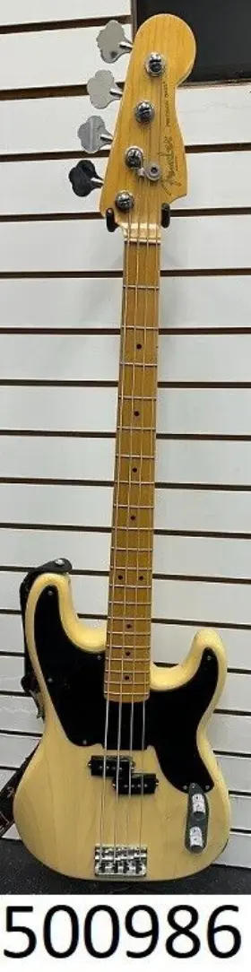 5363202350 Fender Traditional Precision Bass 60th Anniversary Blonde Electric Guitar