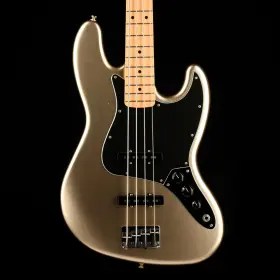 58fen047 Fender Used 75th Anniversary Jazz Bass Diamond With Deluxe Gig Bag