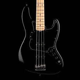 58fen050 Fender Used 2013 American Standard Jazz Bass Black With Ohsc
