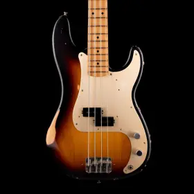 58fen056 Fender Used 2009 Road Worn 50s Precision Bass 2-tone Sunburst