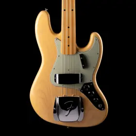 Fender 717669652852 Custom Shop 1964 Jazz Bass Fretless Time Capsule Natural Blonde