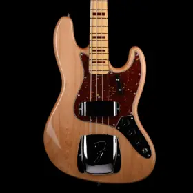 Fender 717669655372 Custom Shop Truetone Tortoise Set 1966 Jazz Bass Nos Natural With Case