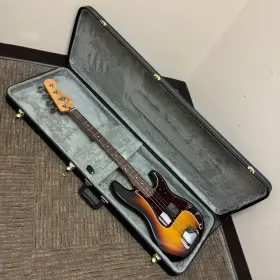 Fender 717669778293 Standard Precision Bass Brown Sunburst 2010 Mim With Case