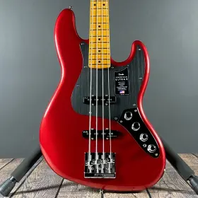 Fender 717669891299 American Ultra Ii Jazz Bass Maple - Sinister Red