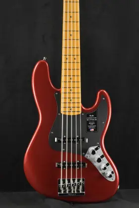 Fender 717669891466 American Ultra Ii Jazz Bass V Sinister Red Maple Fingerboard