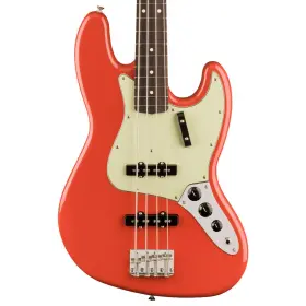 Fender 717669920401 Vintera Ii 60s Jazz Bass - Rosewood Fingerboard Fiesta Red