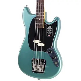 Fender 885978394142 Brand New American Professional Classic Mustang Bass Sherwood Green