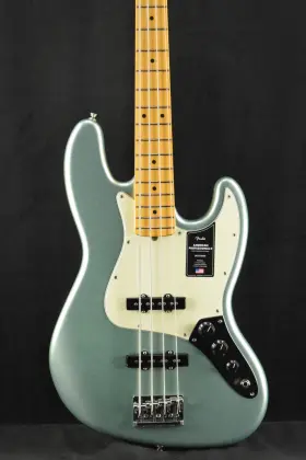 Fender 885978580163 American Professional Ii Jazz Bass Mystic Surf Green Maple Fingerboard