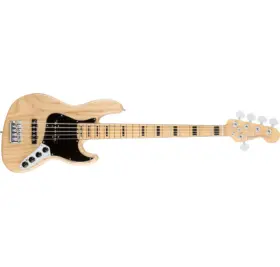 Fender 885978649914 American Elite Jazz Bass V 2016 Natural With Ohsc