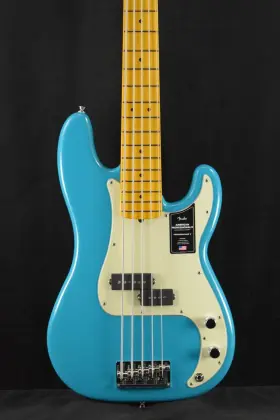 Fender 885978657599 American Professional Ii Precision Bass V Miami Blue Maple Fingerboard