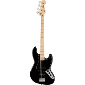 Fender 885978722914 Squier Affinity Series Jazz Bass With 2-year Warranty Black Maple Fingerboard