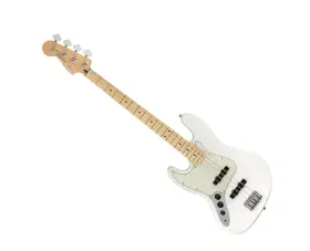 Fender 885978926497 Used Player Jazz Bass Left-handed - Polar White With Maple Fb