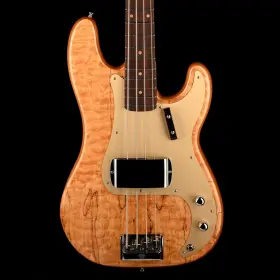 Fender 885978948147 Custom Shop Artisan Spalted Maple Postmodern Precision Bass Natural