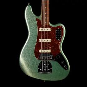 88fcs002 Fender Pre Owned Custom Shop Bass Vi Nos Seafoam Sparkle With Ohsc