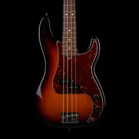 88fen054 Fender Pre Owned 2012 American Standard Precision Bass 3-tone Sunburst With Ohsc