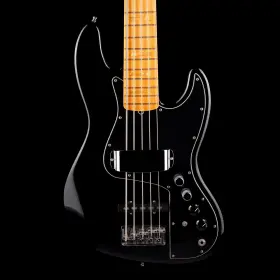 88fen061 Fender Pre Owned 2005 Marcus Miller Jazz Bass V Black With Ohsc