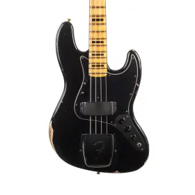 9231015388 Fender Custom Shop 1972 Jazz Bass Relic - Black