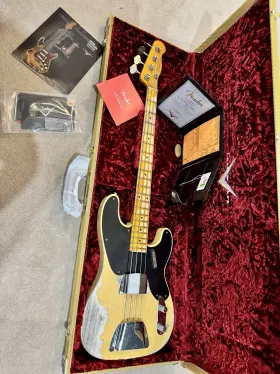 9235001449 Fender Custom Shop Ft51 Precision Bass Heavy Relic