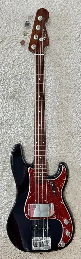 9235700100 Fender Postmodern Precision Bass Dlx Closet Classic Rosewood Neck Ebony Trans