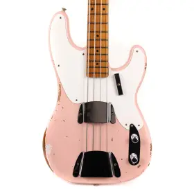 9232002582 Fender Custom Shop 1955 Precision Bass Roasted Relic Shell Pink