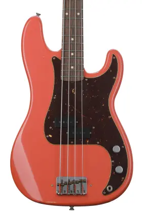 9235001329 Fender Custom Shop Pino Palladino Precision Bass Guitar - Fiesta Red