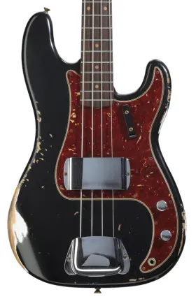 9235001482 Fender Custom Shop Precision Bass Heavy Relic - Black